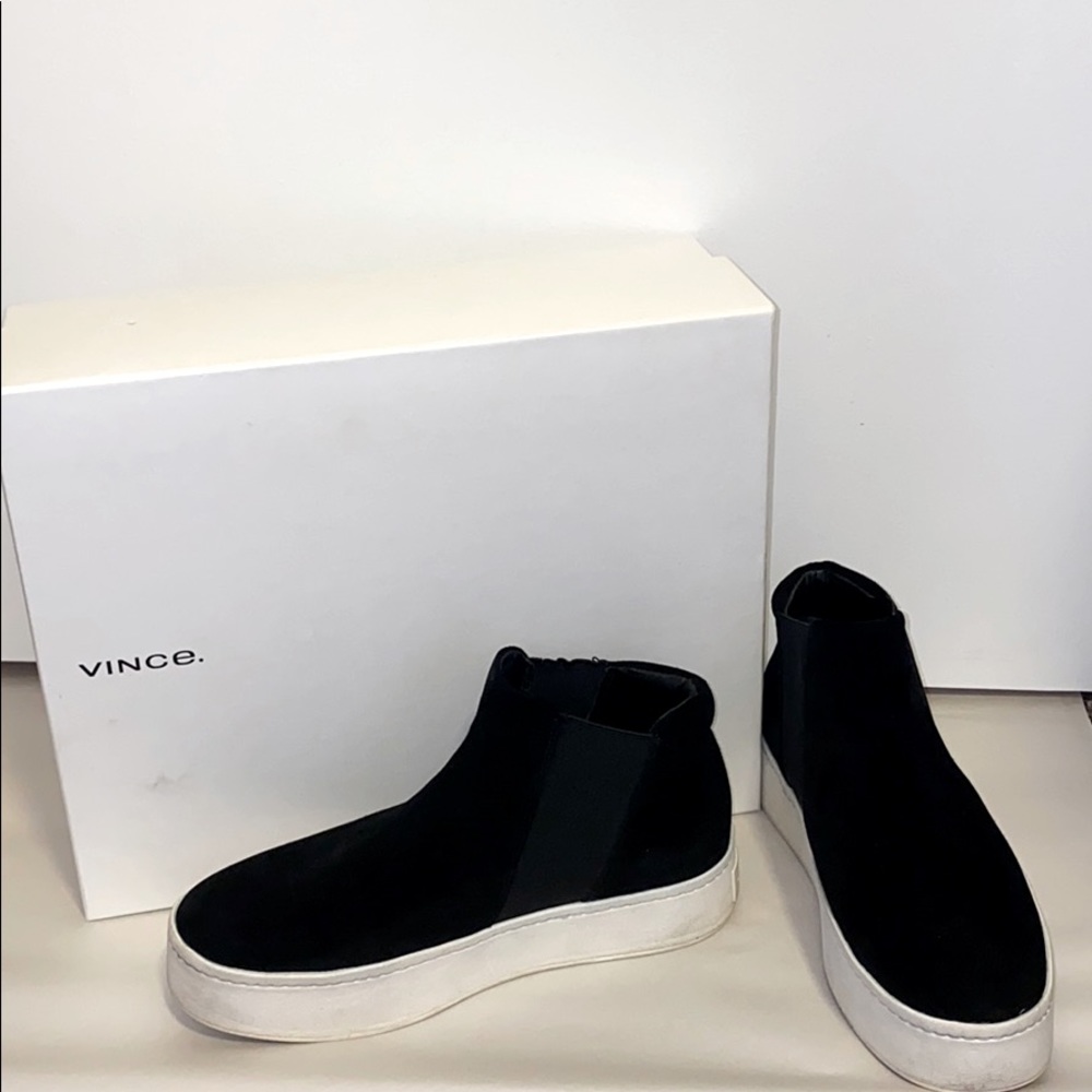 Vince WADE Black High top Sneaker